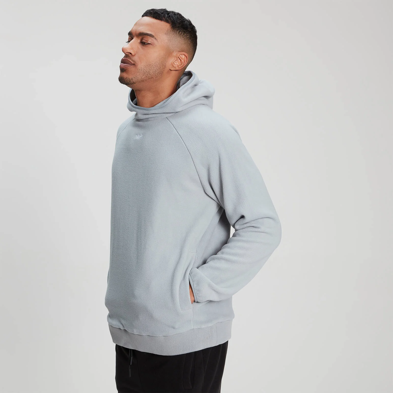 MP Essentials fleece til mænd – Thunder Grey - XS Billede 1