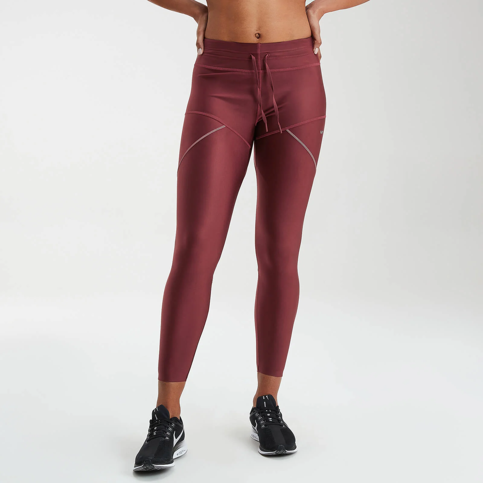Velocity Leggings til kvinder – Claret - XS Billede 1