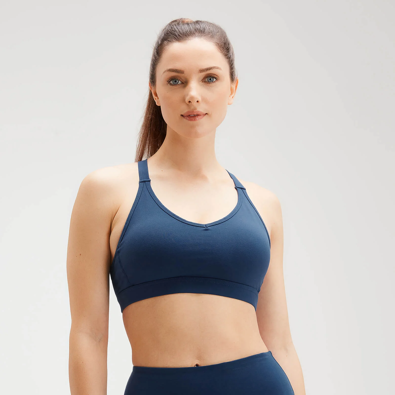 MP Women's Power Mesh Sports Bra - Dark Blue - XS Billede 1