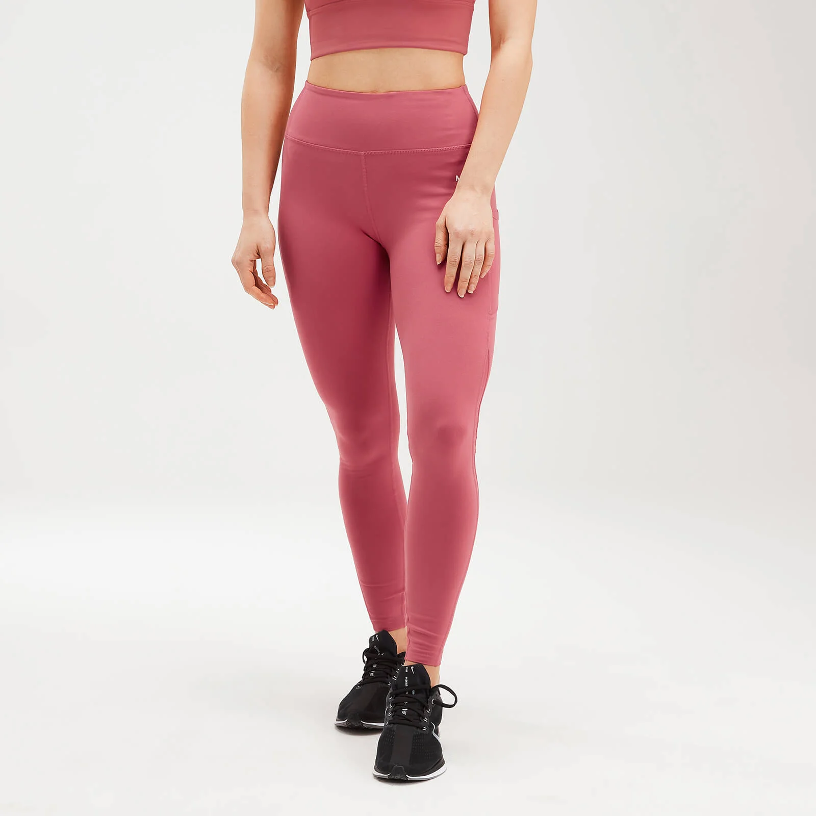 MP Power Mesh Leggings til kvinder – Berry Pink - XXS Billede 1