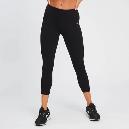 MP Power-leggings i 3/4-længde til kvinder – Sort