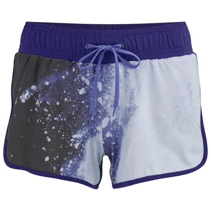 Myprotein Kvinde Printed Løbeshorts med inderlag - Lilla