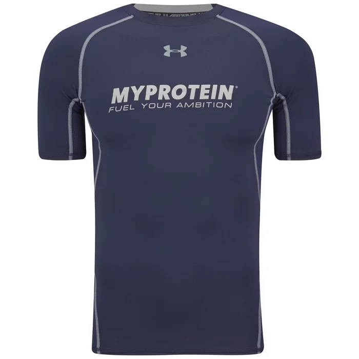 Under Armour Herre HeatGear® Armour Printed kortærmet kompressionstrøje - Midnight Navy