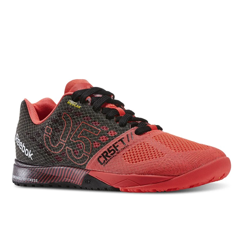 Reebok Women's Crossfit Nano 5.0 Trainers - Neon Cherry/Black Billede 1