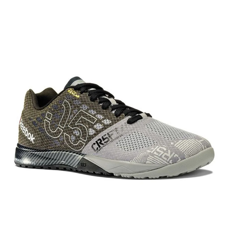 Reebok Men's Crossfit Nano 5.0 Trainers - Grey/Black Billede 1