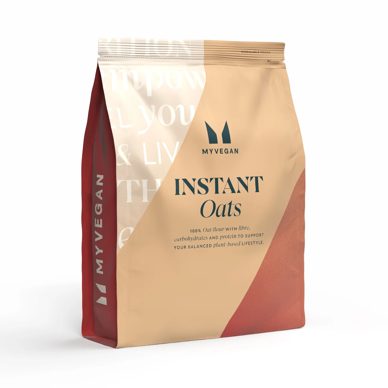 100% Instant Oats - 1kg - Uden smag Billede 1