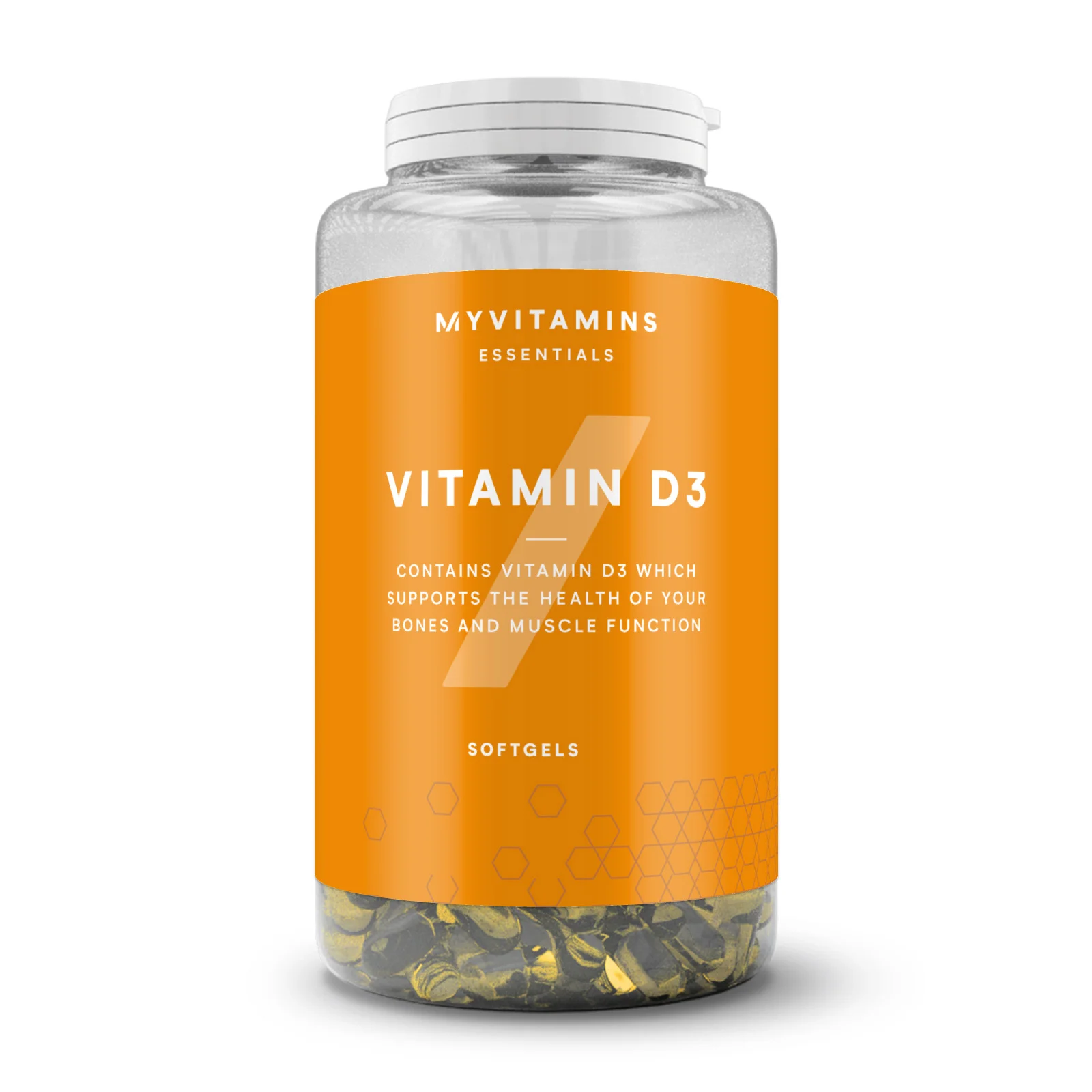 Vitamin D3 kapsler - 360softgeler - Non-Vegan Billede 1