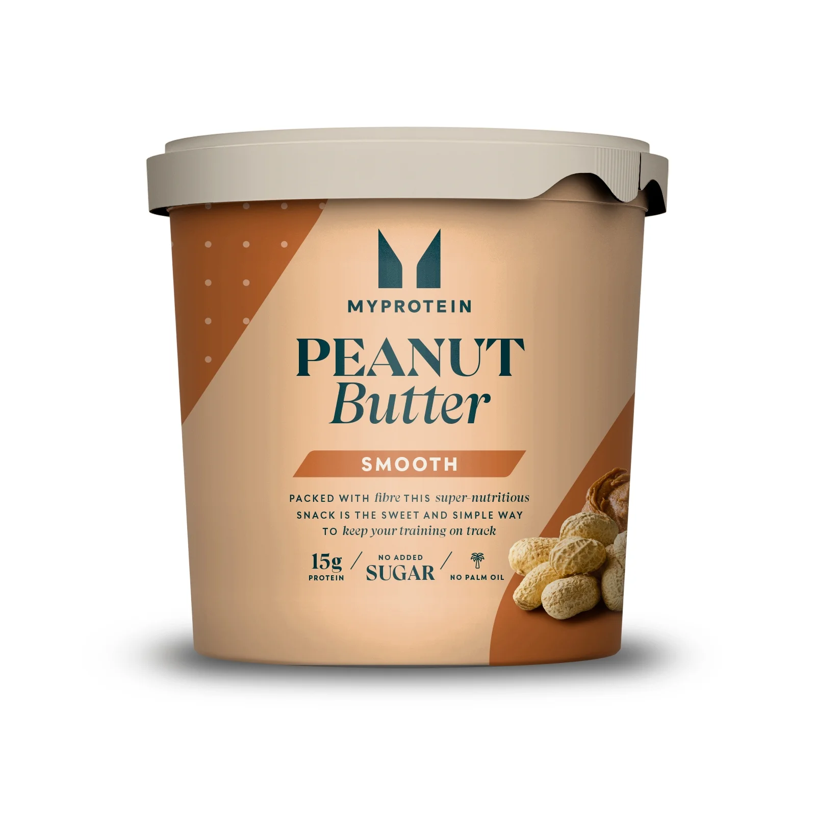 Naturlig Peanutbutter - Original - Smooth Billede 1