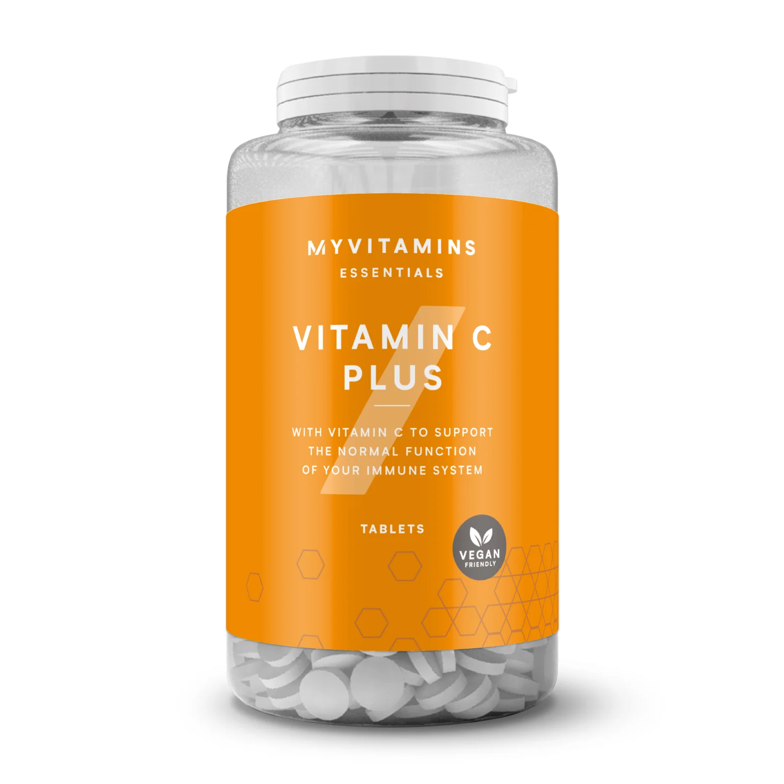 Tabletter med C-vitamin, bioflavonoider og hyben - 180tabletter - Pot Billede 1