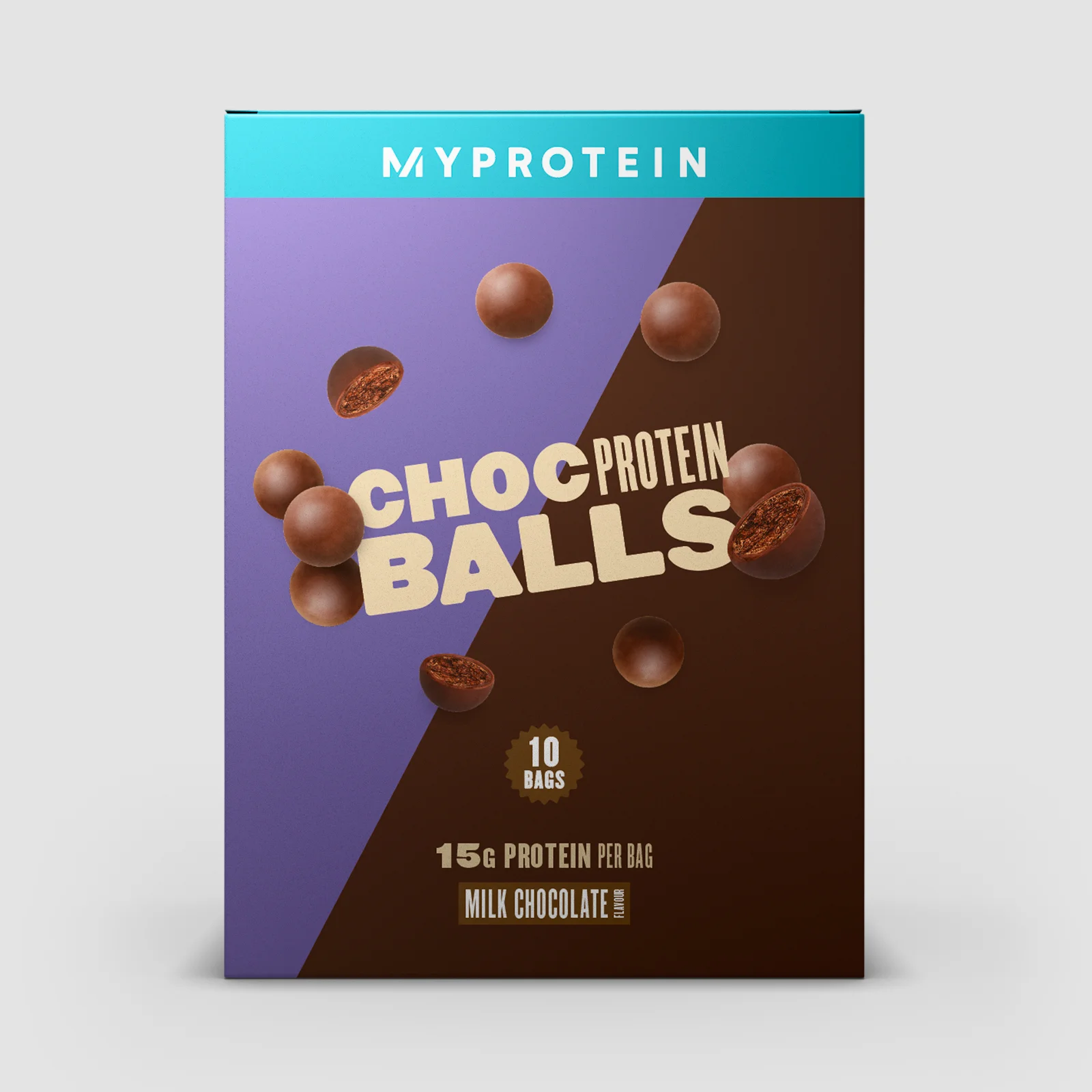 Choc Protein Balls - 10x35g - Chokolade Billede 1