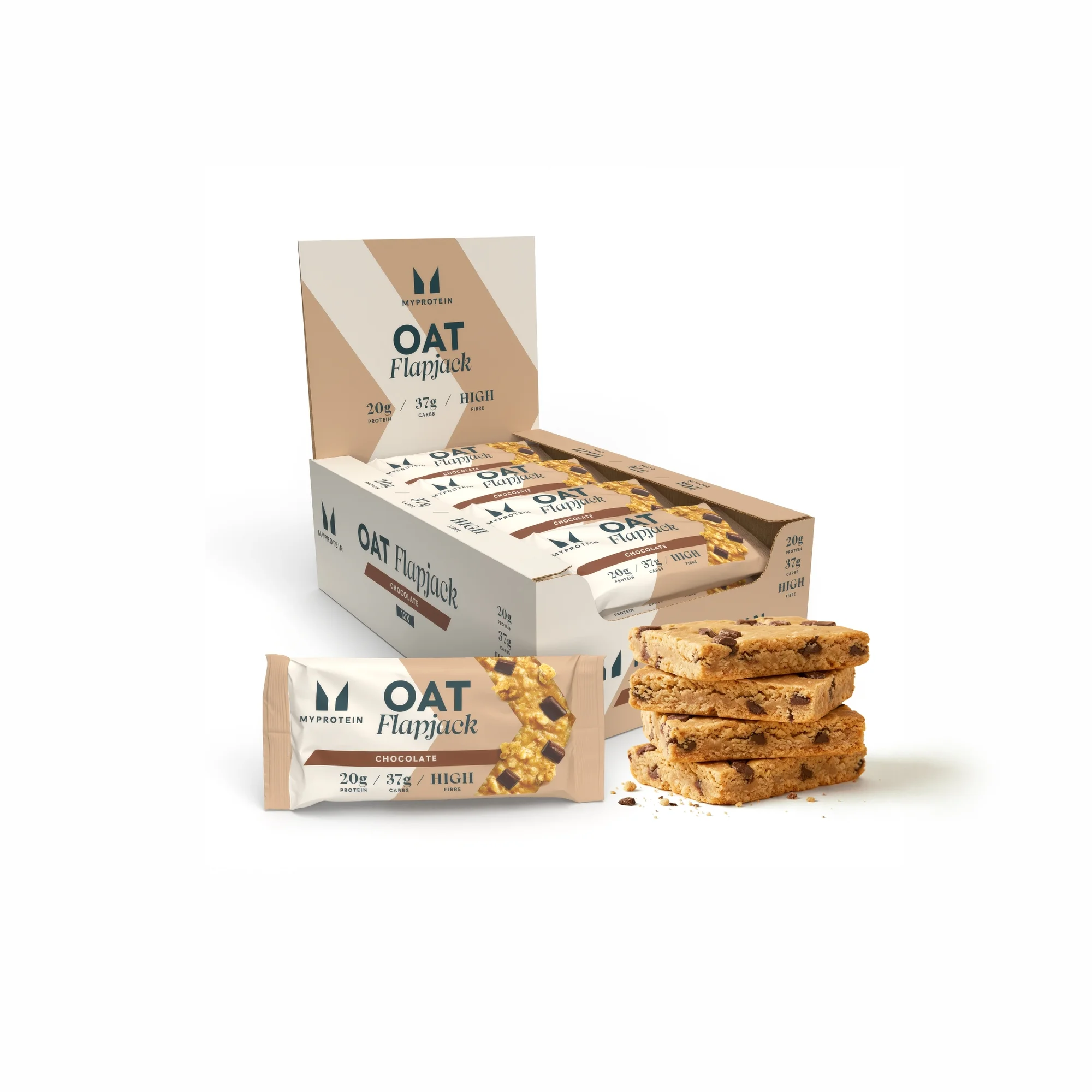 Protein Flapjack - Chocolate Chunk Billede 1