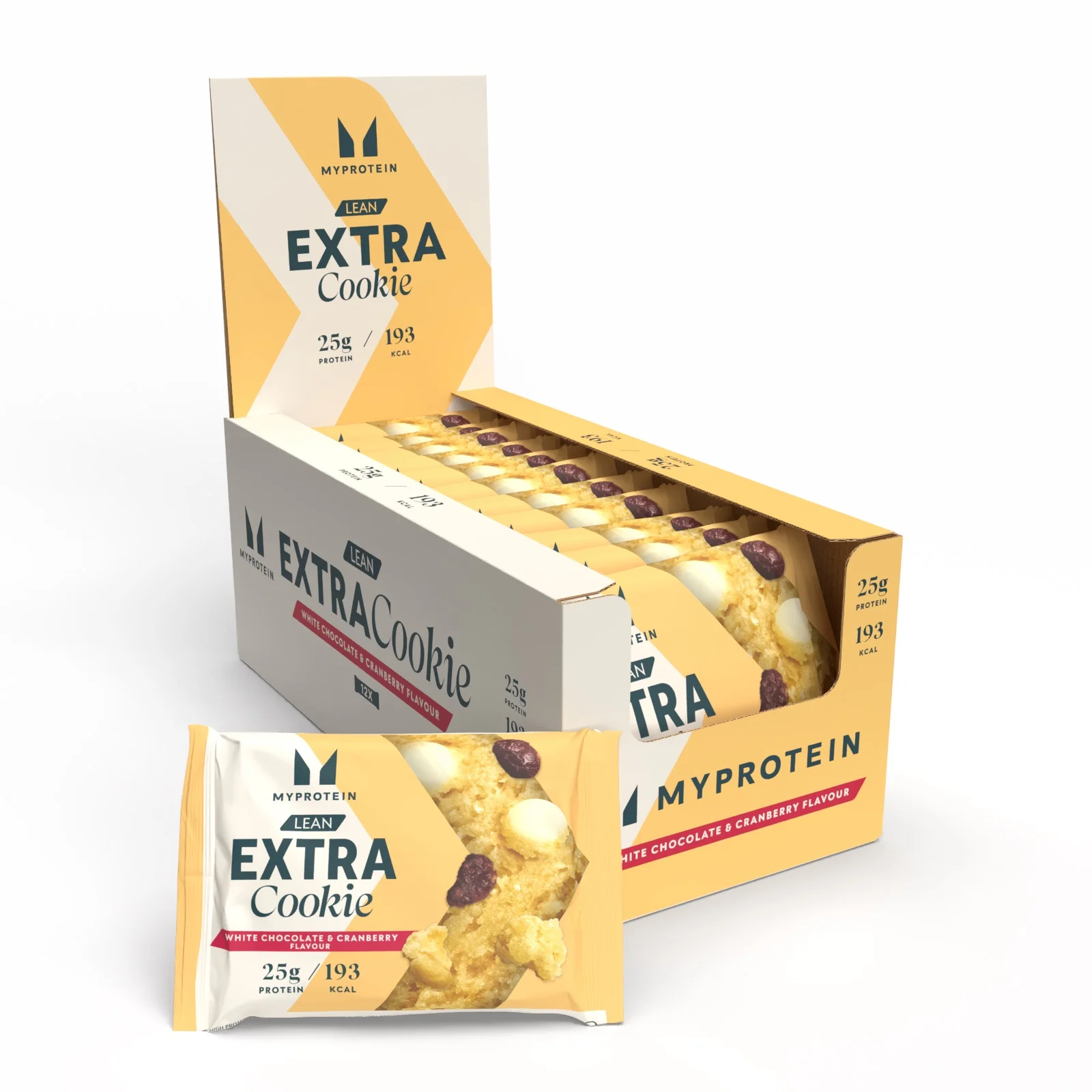 Lean Cookie - Cranberry & White Chocolate Billede 1