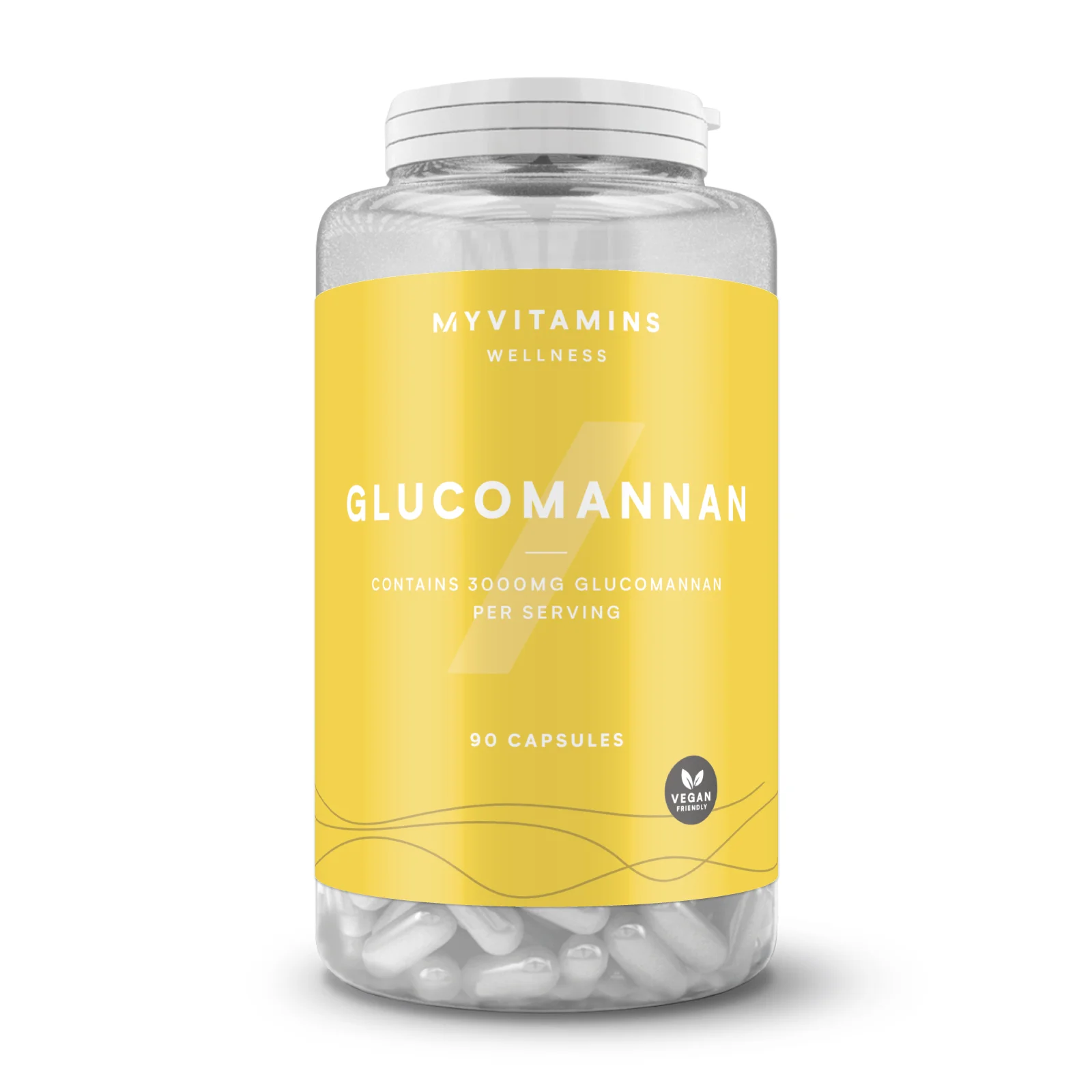 Glucomannan - 90Kapsler Billede 1