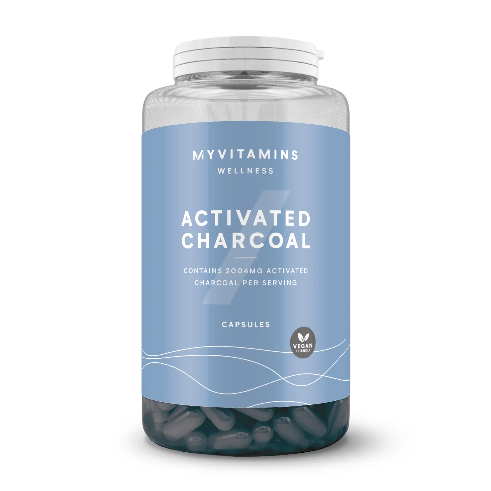 Activated Charcoal - 180Kapsler Billede 1