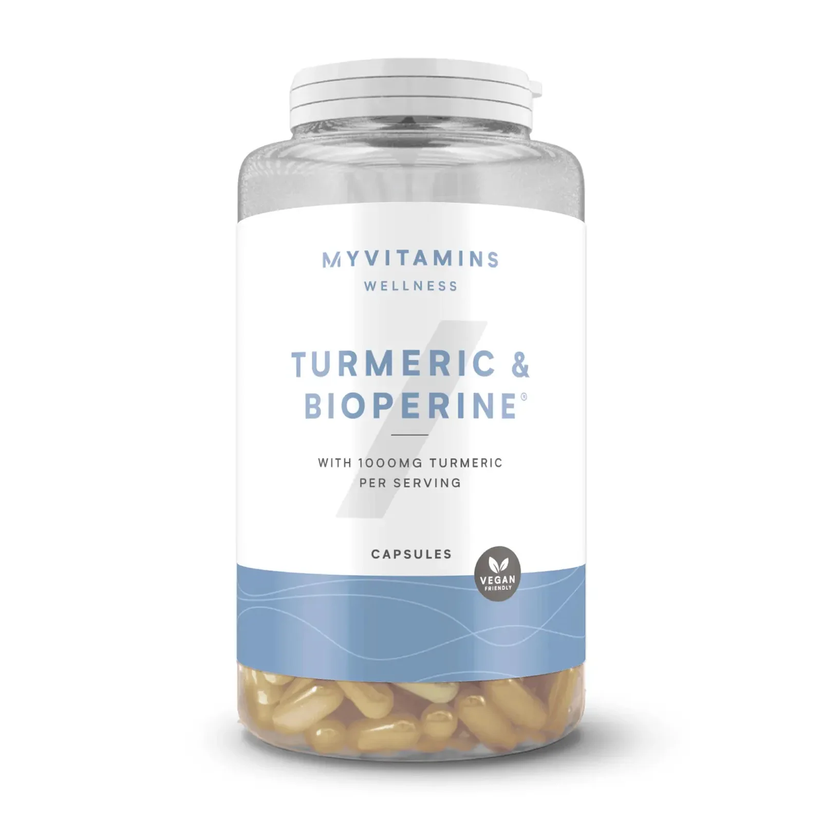 Gurkemeje og BioPerine® Kapsler - 180Kapsler Billede 1