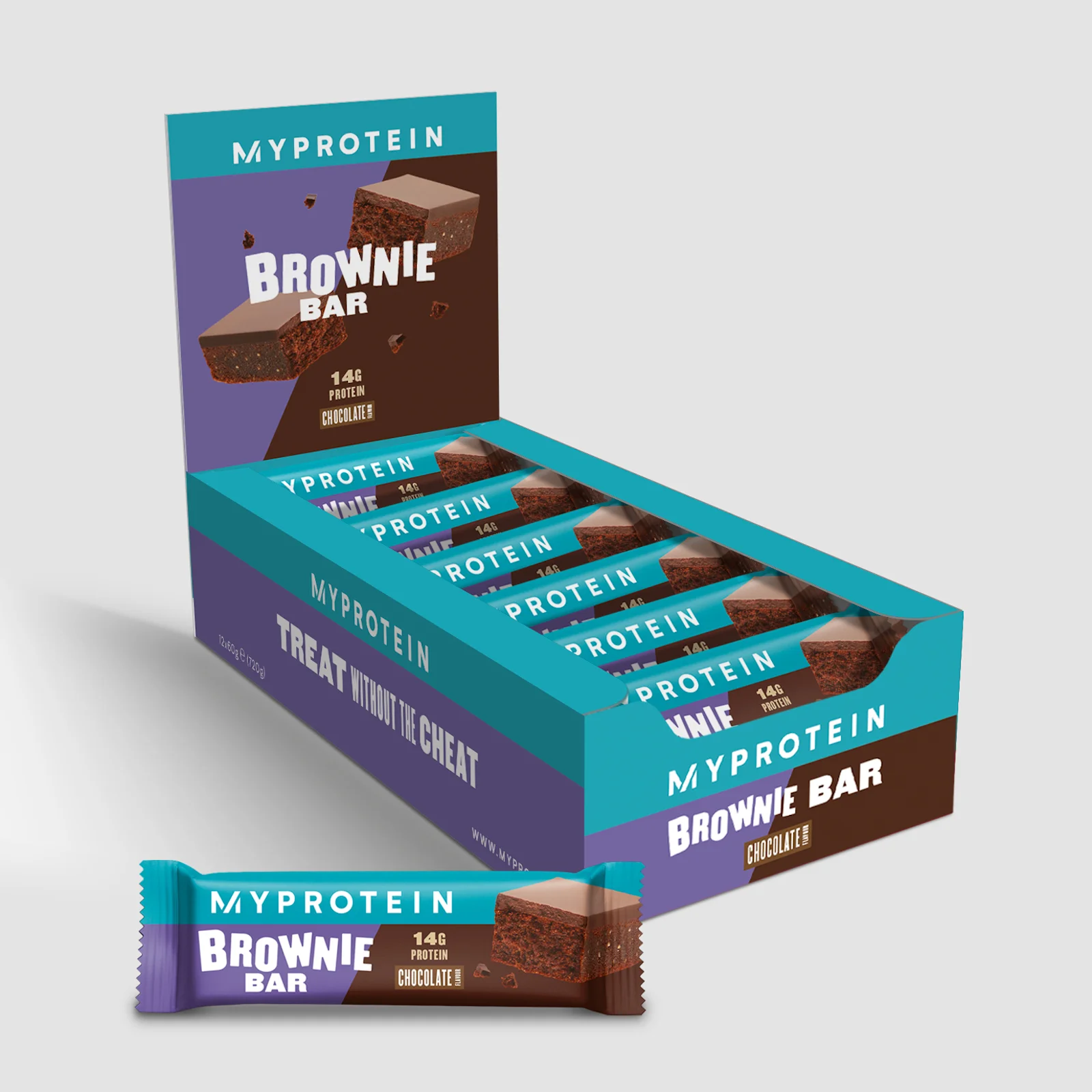 Protein Brownie Bar - Chokolade Billede 1