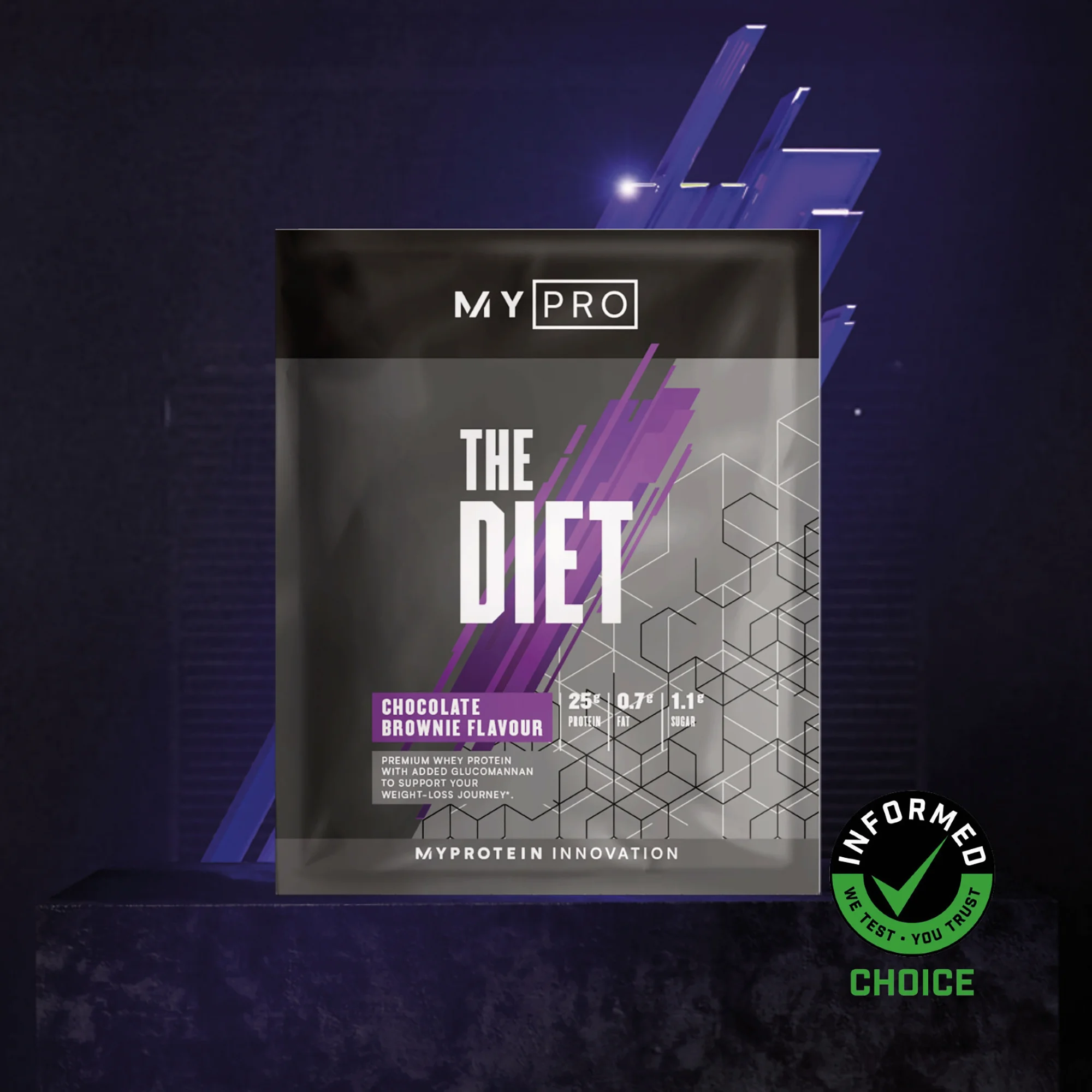 THE Diet (Prøve) - 34g - Chokolade Brownie Billede 1