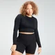 MP Shape Seamless Crop Top - Til kvinder - Sort