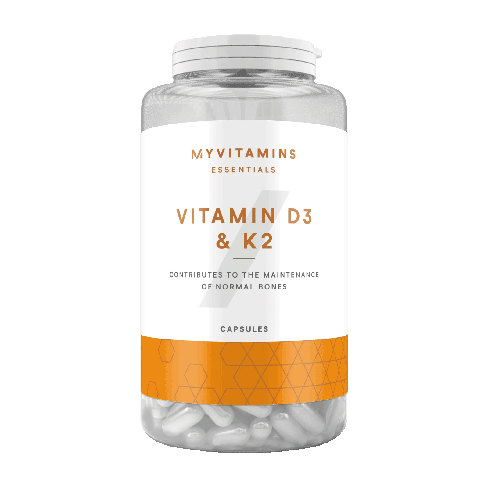 Vitamin D3 & K2 - 30Kapsler Billede 1