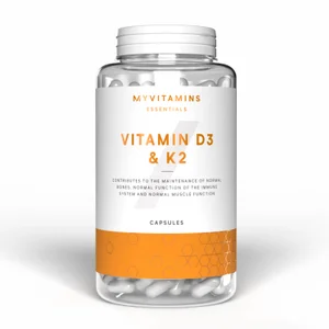 D3- og K2-vitaminkapsler - Amount 30CAPSULES, 30servings