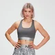MP Adapt Textured Sports Bra til kvinder - Carbon