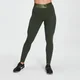 MP Textured Leggings til kvinder - Mørkegrøn