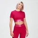 MP Adapt Textured Crop Top til kvinder - Virtual Pink