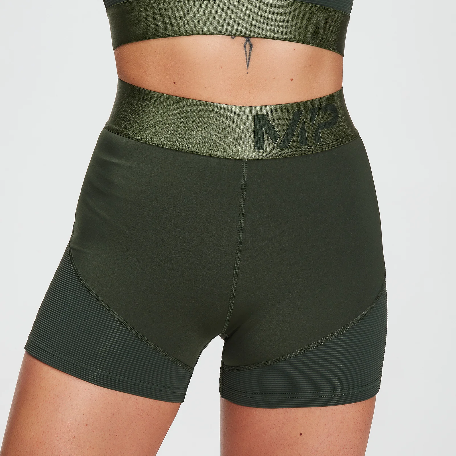 MP Adapt Textured Shorts til kvinder - Mørkegrøn - XXS Billede 1