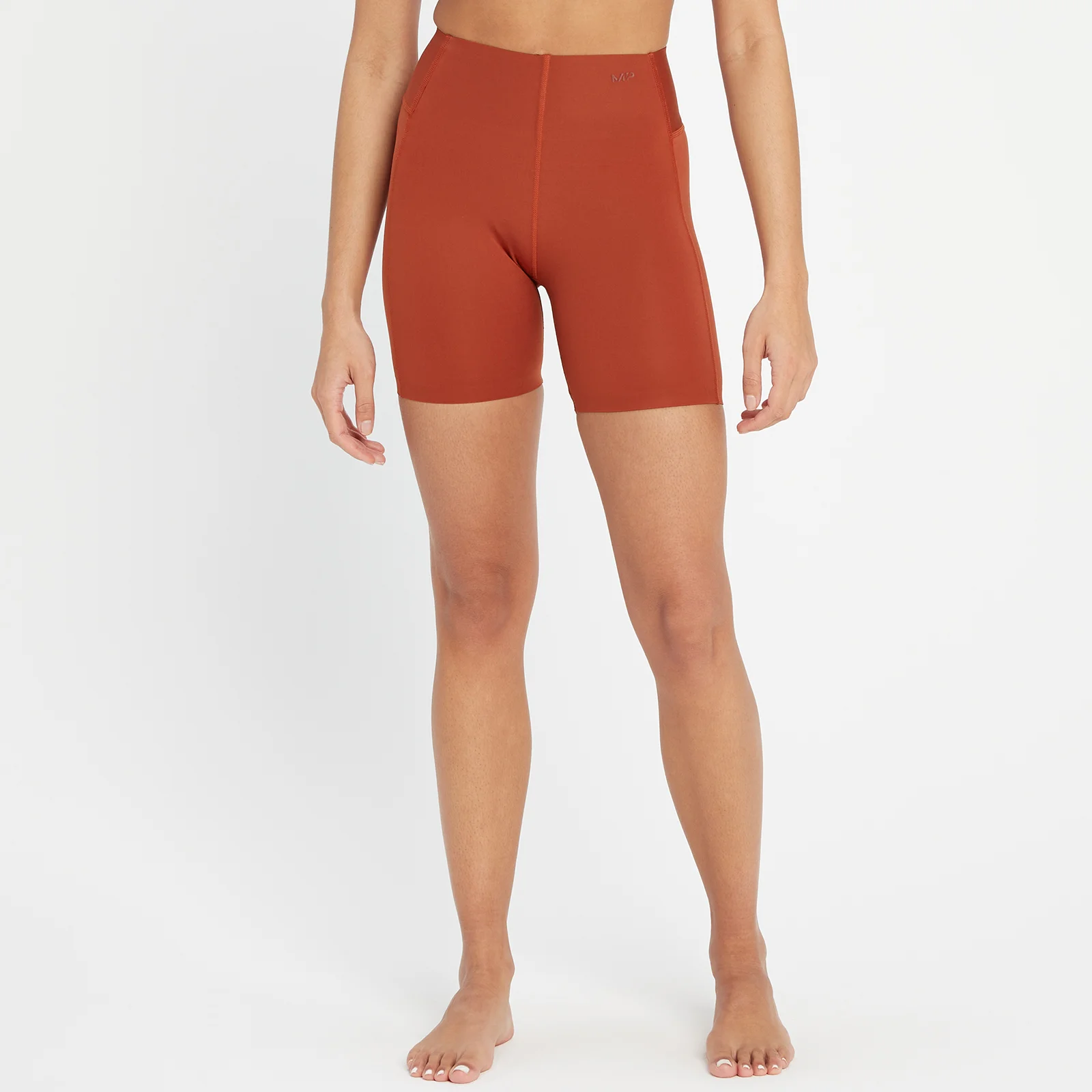 MP Composure Repreve® cykelshorts til kvinder - Burn Red - XXS Billede 1