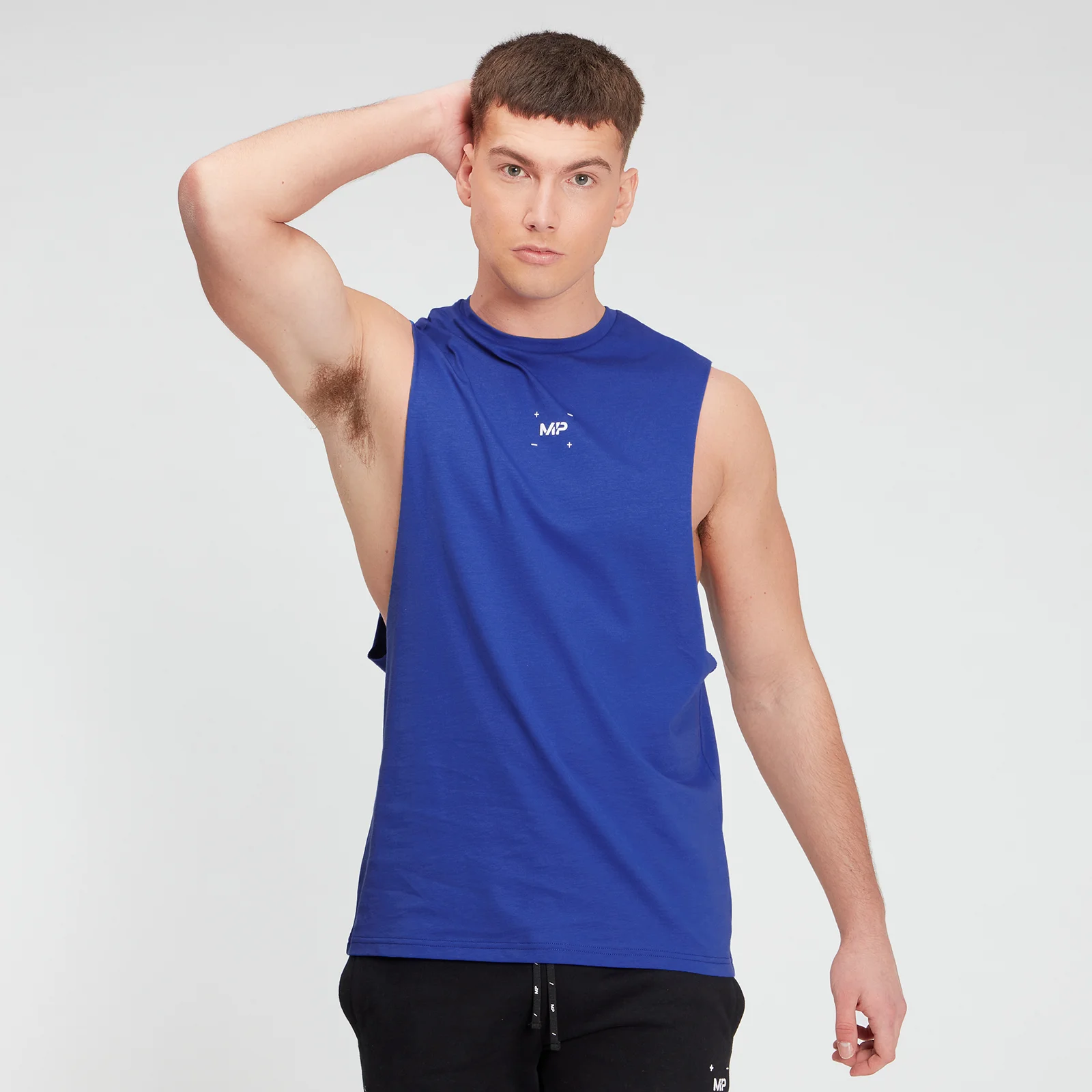 MP Men's Central Graphic Tank - Cobalt - XXS Billede 1
