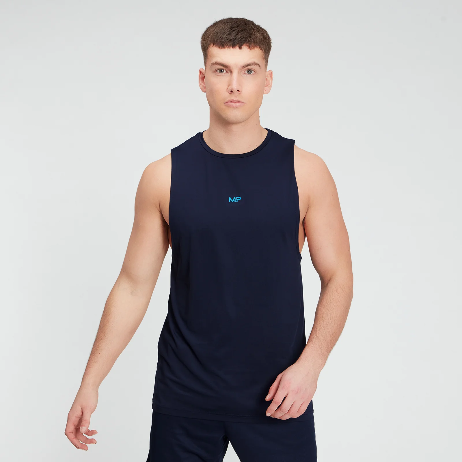 MP Men's Graphic Training Tank - Navy - XXS Billede 1