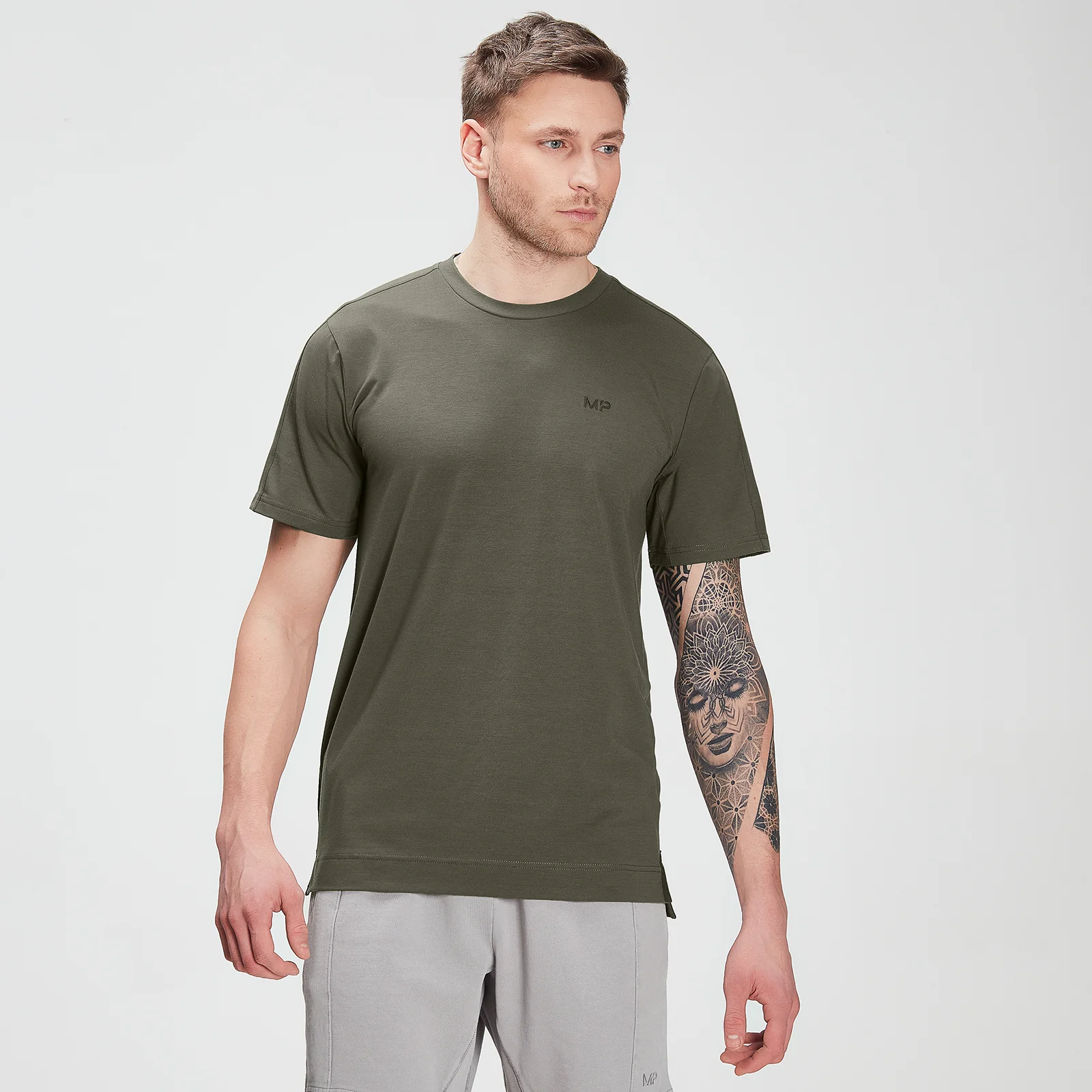 MP Men's Training drirelease® Short Sleeve T-shirt – Dark Olive - XXS Billede 1