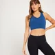 MP Power Longline Sports Bra til kvinder – Mørkeblå