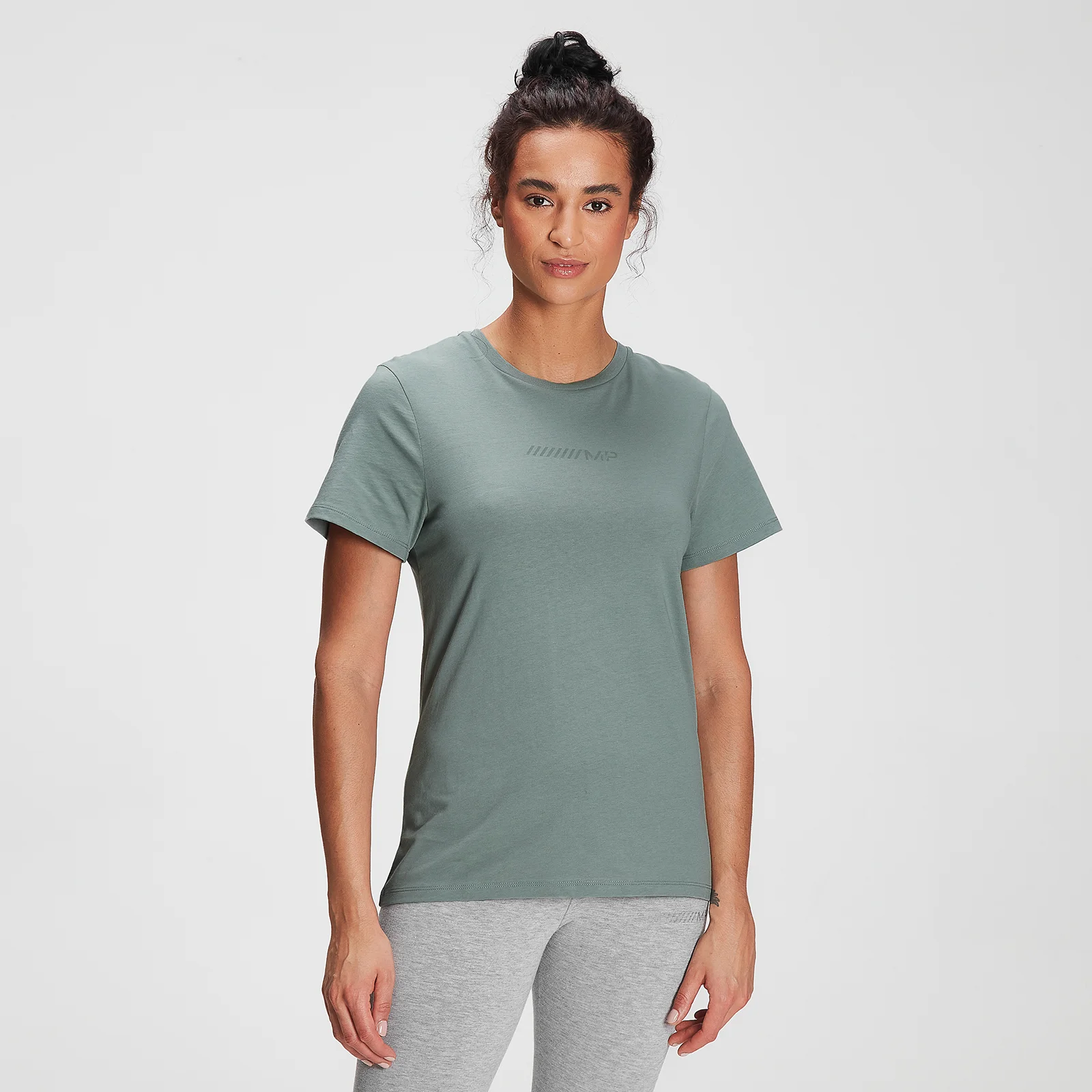 MP Women's Tonal Graphic T-Shirt - Washed Green - XXS Billede 1
