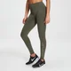 MP Branded Training Leggings til kvinder – Dark Olive