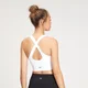 MP Shape Seamless Cross Strap Sports Bra til kvinder – Hvid