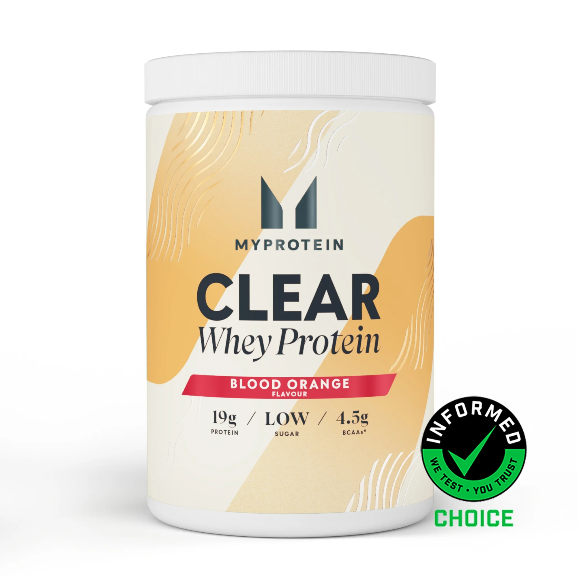 Clear Whey Isolate - 500g - 20servings - Blood Orange Billede 1