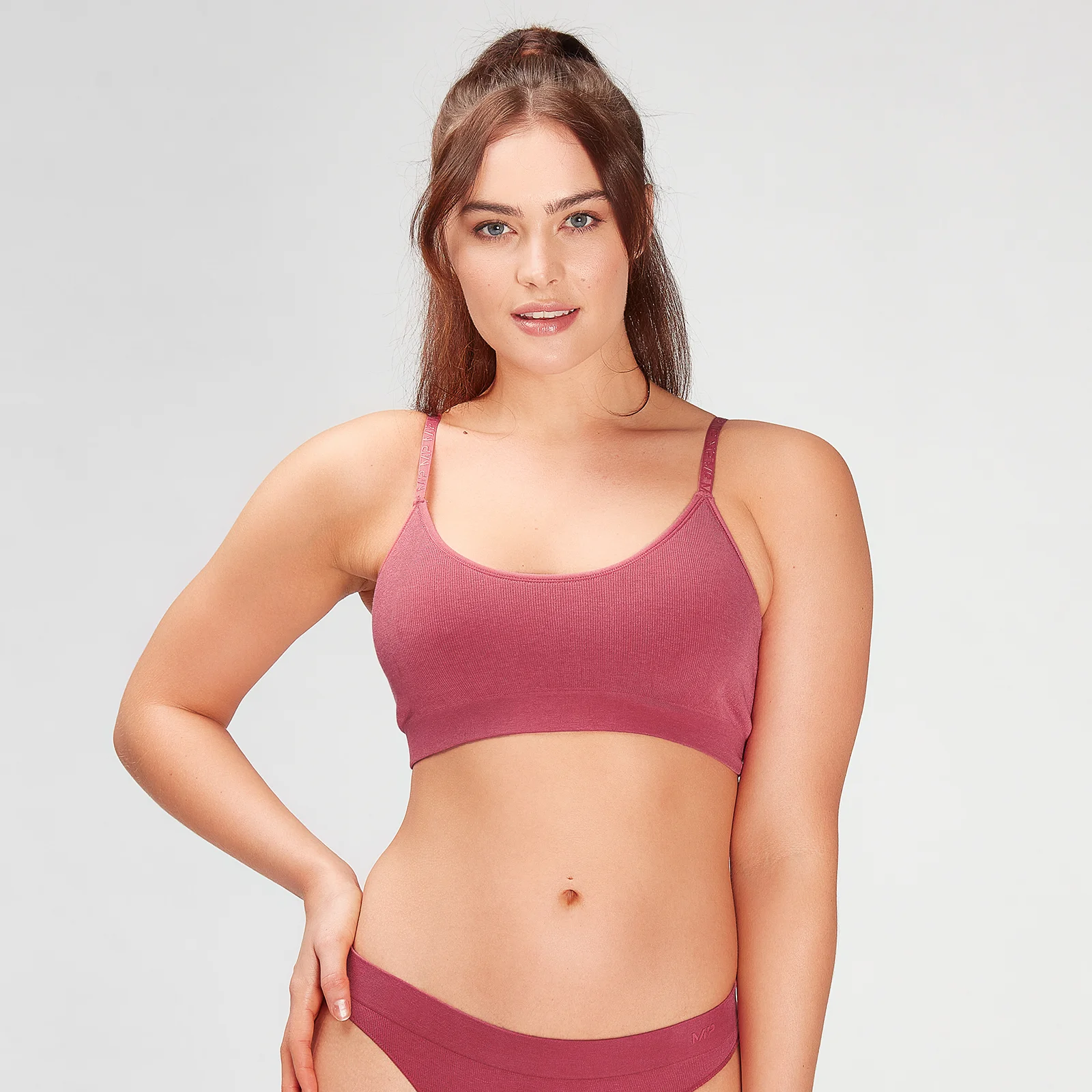 MP Composure Seamless Bralette til kvinder - Berry Pink - XS Billede 1