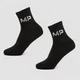 MP Women's Essentials Crew Socks (2 pakker) Sort