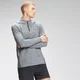MP Velocity 1/4 Zip Top til mænd - Charcoal Marl
