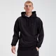 MP Rest Day Oversized Hoodie til mænd – Vasket sort