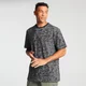 MP Training kortærmet camo oversized T-shirt med korte ærmer til mænd - Sort