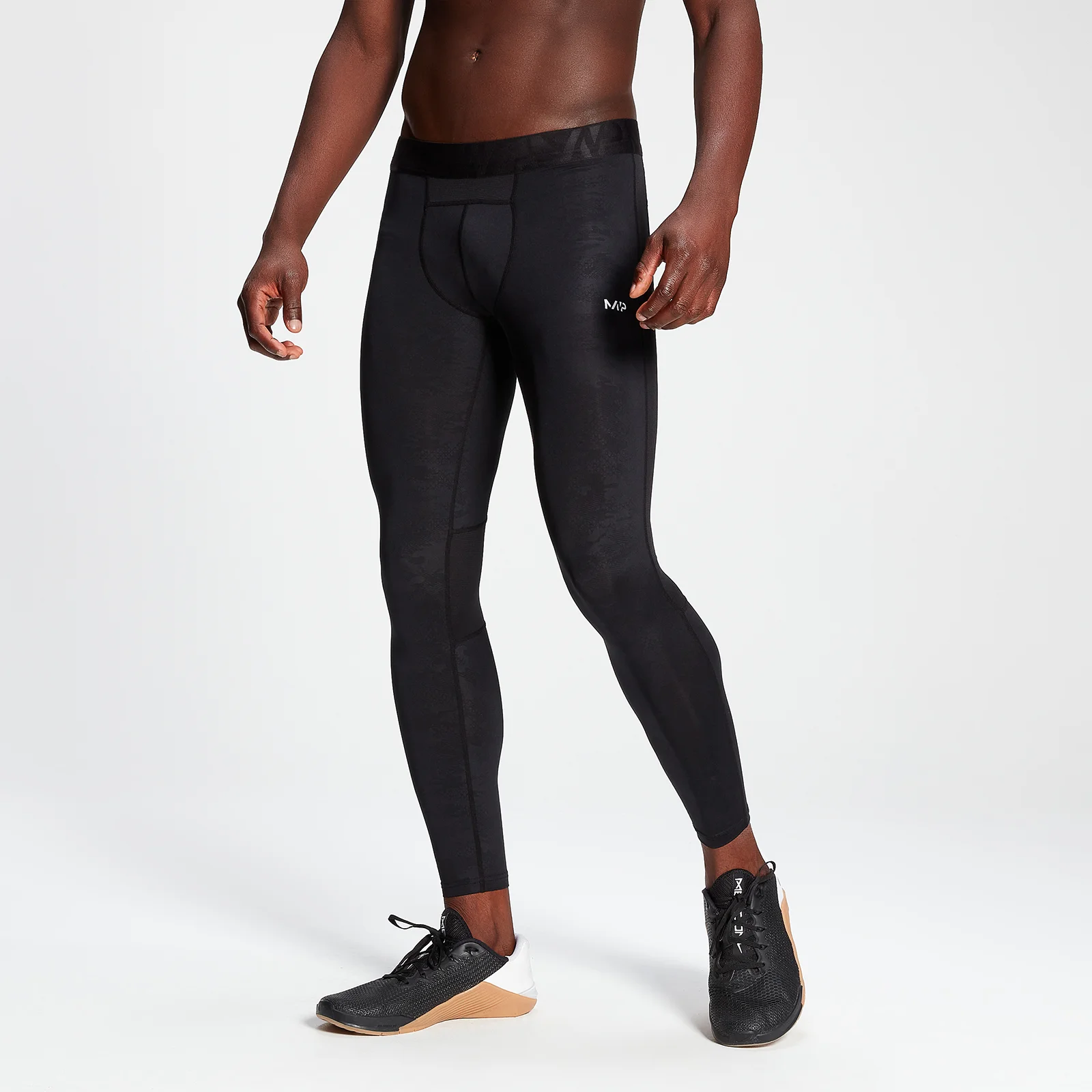 MP Men's Engage Baselayer Leggings - Black - XXS Billede 1