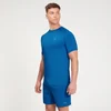MP Short Sleeve T-shirt til mænd med grafisk løb - True Blue