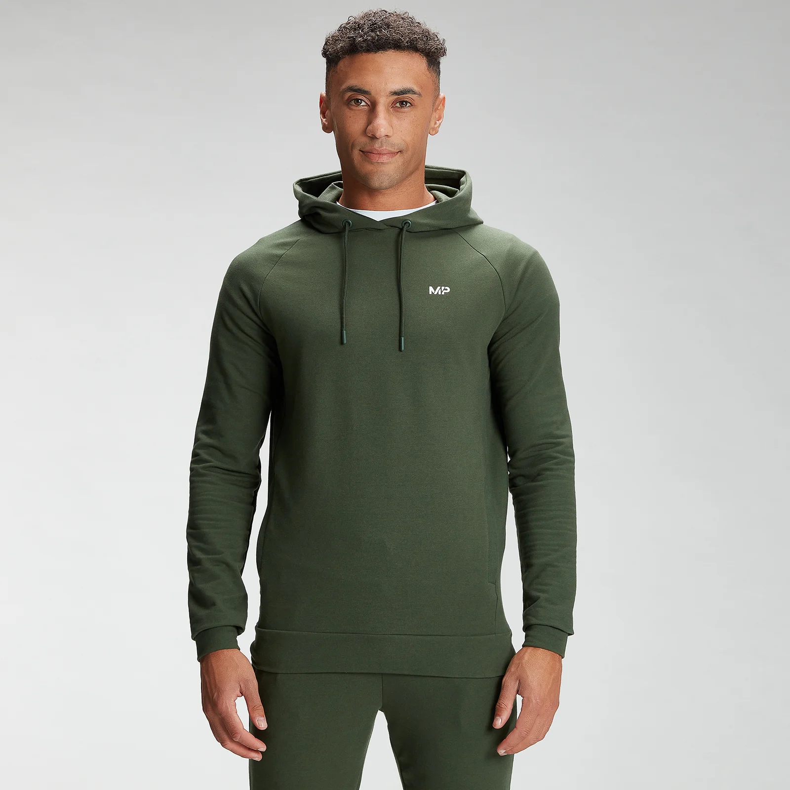 MP Form Pullover Hoodie til mænd - Vine Leaf - XXS Billede 1