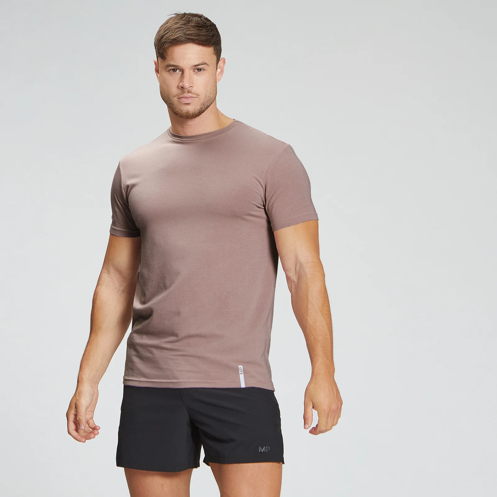 MP Men's Luxe Classic Crew T-Shirt - Fawn - XXS Billede 1