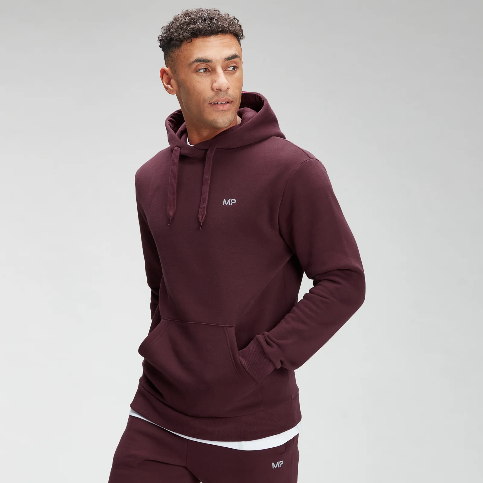 MP Men's Rest Day Hoodie - Port - XXS Billede 1