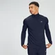MP 1/4 Zip til mænd - Marineblå