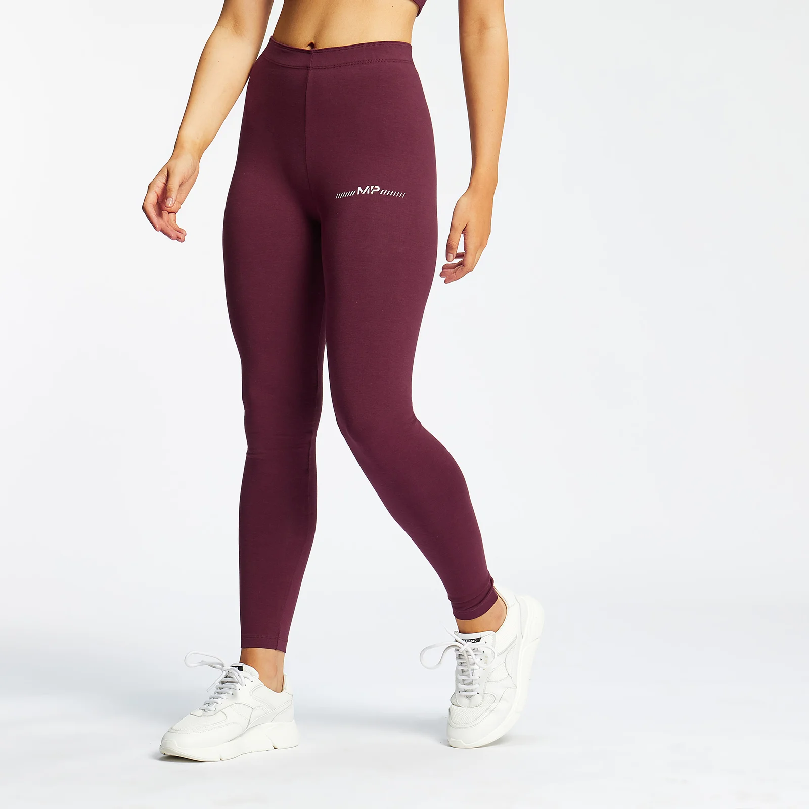 MP Mini Mark Graphic Leggings til kvinder – Merlot - XXS Billede 1