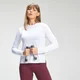 MP Women's Power Ultra langærmet T-shirt - Hvid/Cloud